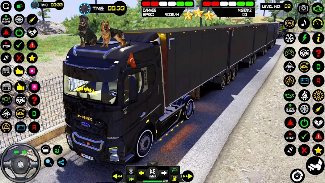 Cargo Truck Driving Truck Game (Ойл трек геймс симулятор 3D) МОД/Взлом [Много денег, Монет и Все открыто] Screenshot 3