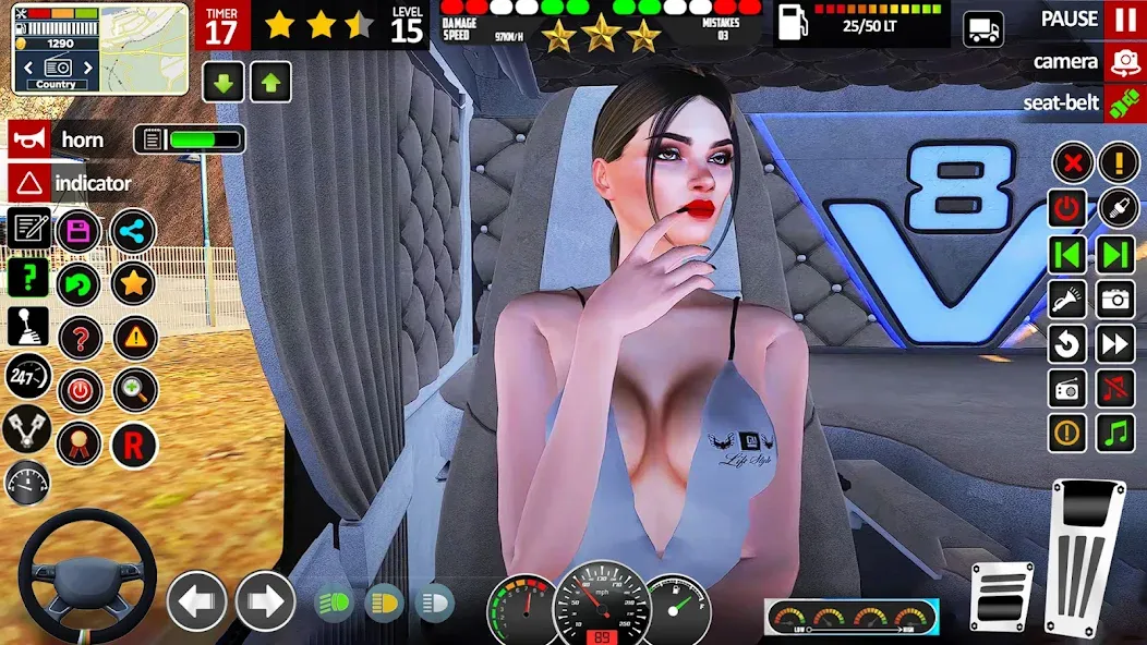 Cargo Truck Driving Truck Game (Ойл трек геймс симулятор 3D) МОД/Взлом [Много денег, Монет и Все открыто] Screenshot 4