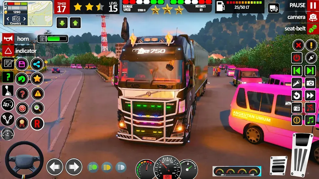 Cargo Truck Driving Truck Game (Ойл трек геймс симулятор 3D) МОД/Взлом [Много денег, Монет и Все открыто] Screenshot 5