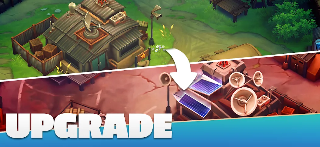 GUNS UP! Mobile War Strategy МОД/Взлом [Меню, Бесконечные монеты и Открытые уровни] Screenshot 3