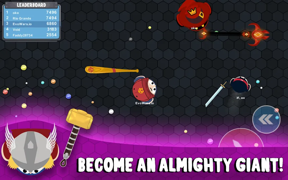 EvoWars.io МОД/Взлом [Все открыто, Дополнительные деньги и Меню MOD] Screenshot 4