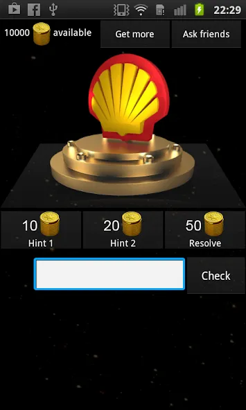 3D Logo Quiz (Лого Квиз) МОД/Взлом [Все открыто, Дополнительные деньги и Меню MOD] Screenshot 3