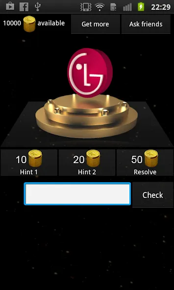 3D Logo Quiz (Лого Квиз) МОД/Взлом [Все открыто, Дополнительные деньги и Меню MOD] Screenshot 4