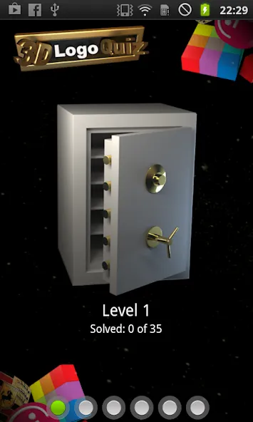 3D Logo Quiz (Лого Квиз) МОД/Взлом [Все открыто, Дополнительные деньги и Меню MOD] Screenshot 5