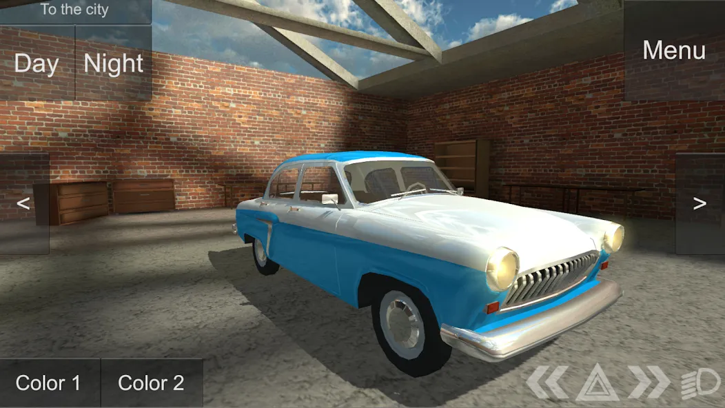 Russian Classic Car Simulator (Русский Классический Автосимулятор) МОД/Взлом [Бесконечные деньги, Монеты и Мега MOD] Screenshot 1