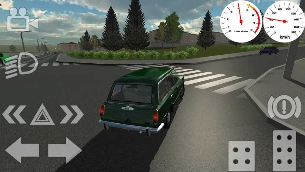 Russian Classic Car Simulator (Русский Классический Автосимулятор) МОД/Взлом [Бесконечные деньги, Монеты и Мега MOD] Screenshot 3