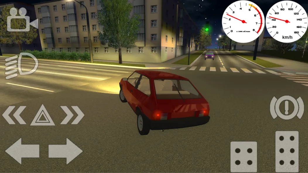 Russian Classic Car Simulator (Русский Классический Автосимулятор) МОД/Взлом [Бесконечные деньги, Монеты и Мега MOD] Screenshot 5