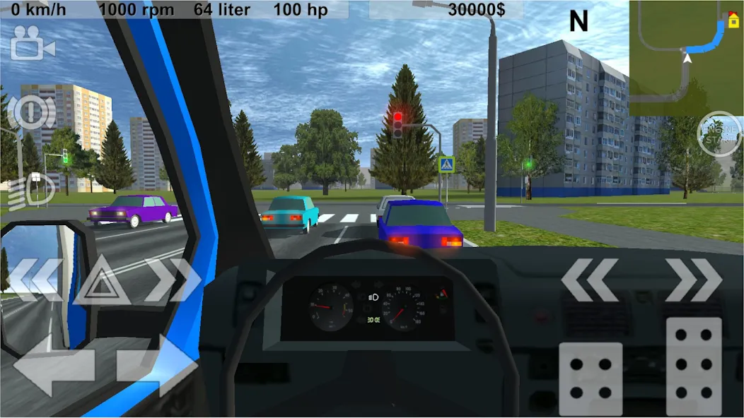 Russian Light Truck Simulator (Русский Симулятор Легкого Грузовика) МОД/Взлом [Много монет, Открытые уровни и Мега MOD] Screenshot 3