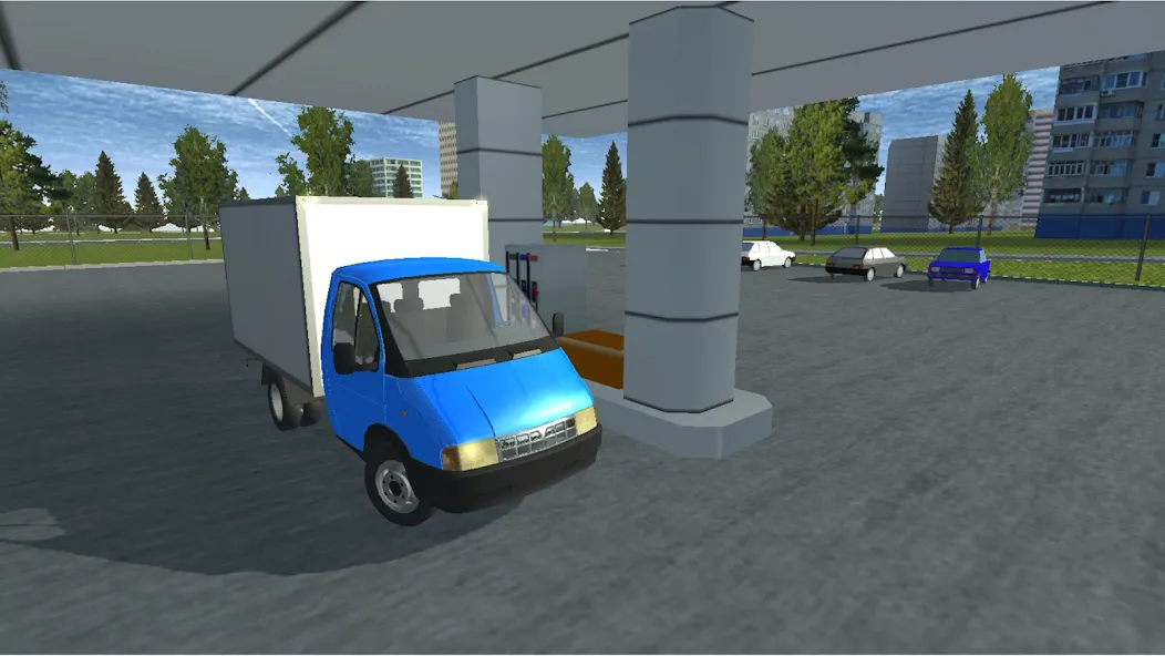 Russian Light Truck Simulator (Русский Симулятор Легкого Грузовика) МОД/Взлом [Много монет, Открытые уровни и Мега MOD] Screenshot 4