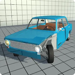 Скачать Взломанная Simple Car Crash Physics Sim на Андроид бесплатно (Много денег)