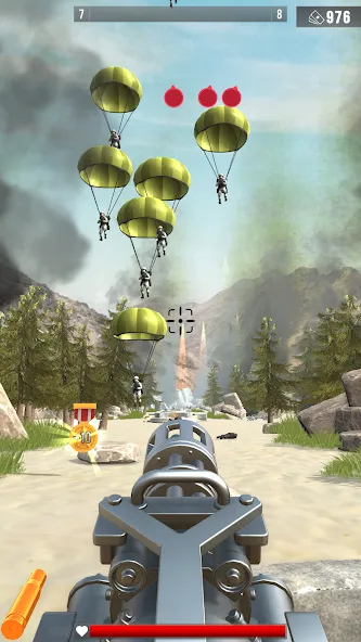 Infantry Attack: War 3D FPS (Инфантерийская атака) МОД/Взлом [Все открыто, Дополнительные деньги и Меню MOD] Screenshot 3
