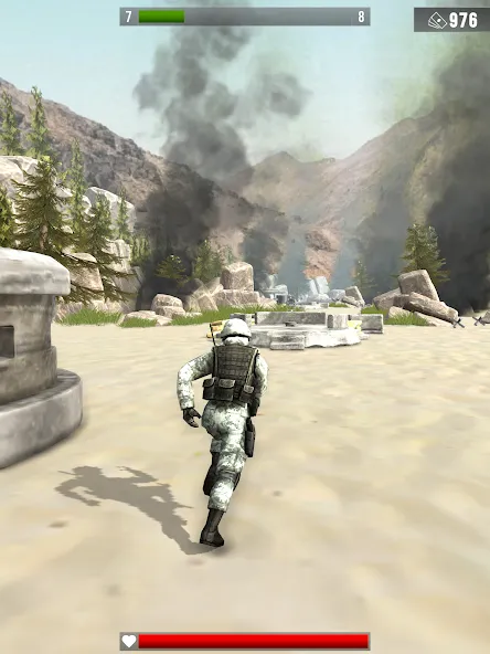 Infantry Attack: War 3D FPS (Инфантерийская атака) МОД/Взлом [Все открыто, Дополнительные деньги и Меню MOD] Screenshot 4