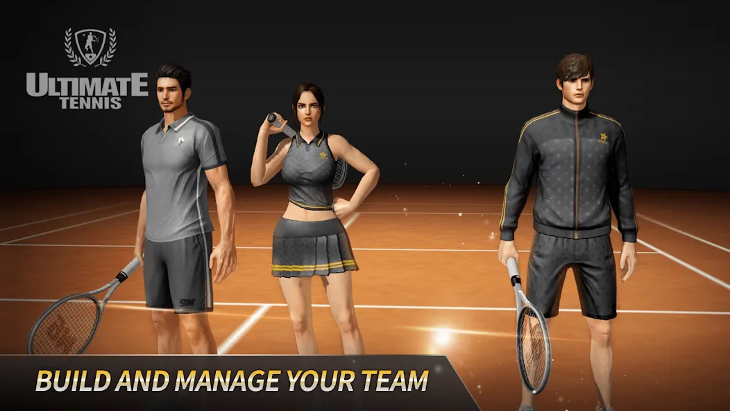 Ultimate Tennis: 3D online spo (Ультимейт Теннис) МОД/Взлом [Деньги, Монеты и Меню MOD] Screenshot 2
