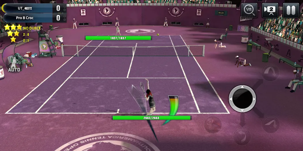Ultimate Tennis: 3D online spo (Ультимейт Теннис) МОД/Взлом [Деньги, Монеты и Меню MOD] Screenshot 5