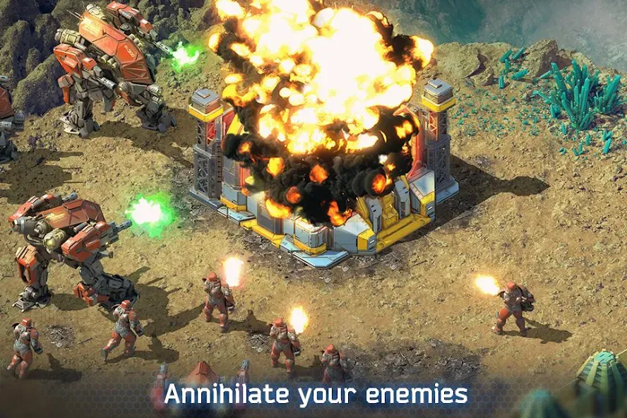 Battle for the Galaxy МОД/Взлом [Бесконечные деньги, Монеты и Мега MOD] Screenshot 3