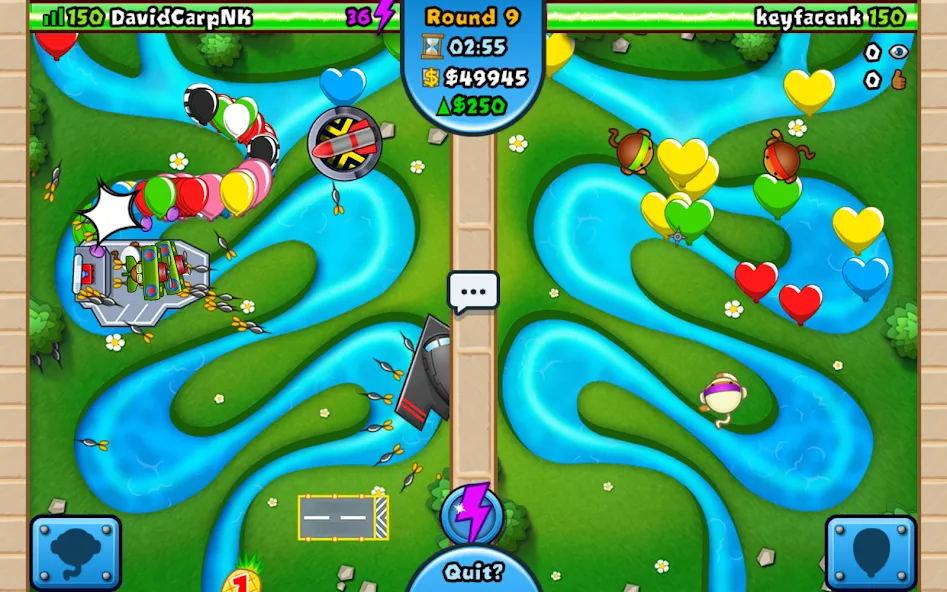 Bloons TD Battles (Блунс ТД Батлз) МОД/Взлом [Много монет, Открытые уровни и Мега MOD] Screenshot 4