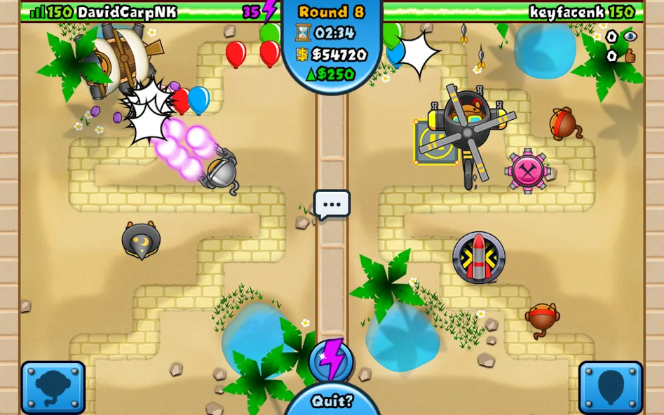 Bloons TD Battles (Блунс ТД Батлз) МОД/Взлом [Много монет, Открытые уровни и Мега MOD] Screenshot 5