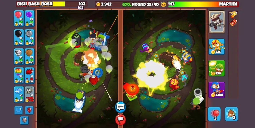 Bloons TD Battles 2 (Блунс ТД Батлс 2) МОД/Взлом [Бесконечные деньги, Монеты и Мега MOD] Screenshot 5