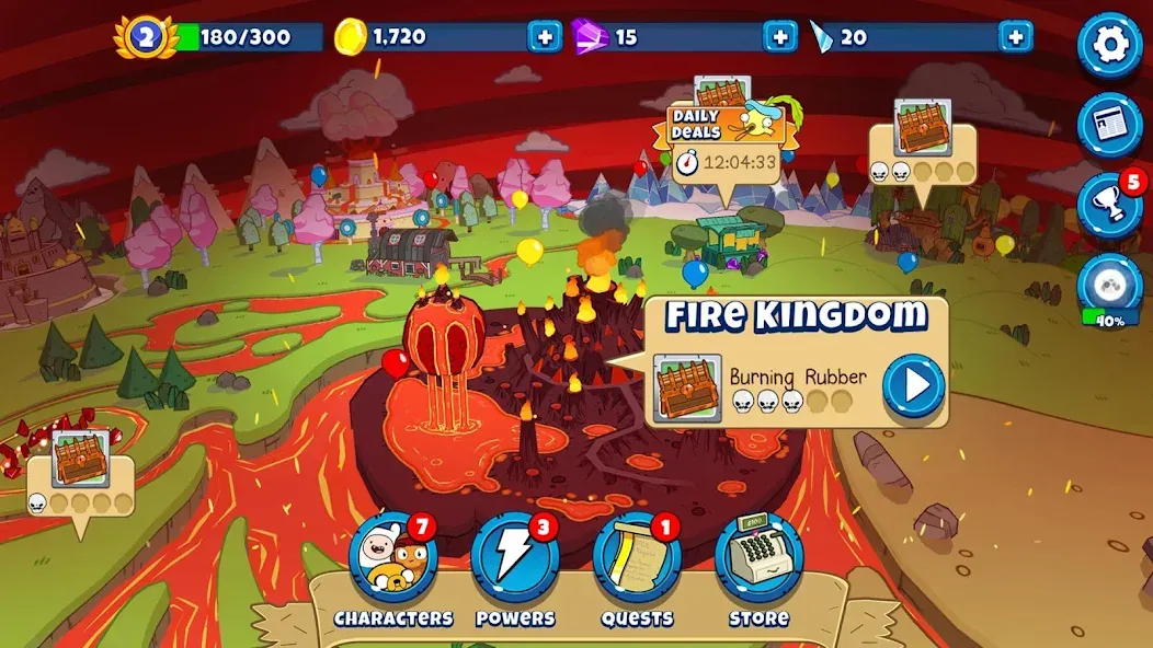 Bloons Adventure Time TD (Блунс Приключения Времени ТД) МОД/Взлом [Все открыто, Дополнительные деньги и Меню MOD] Screenshot 3