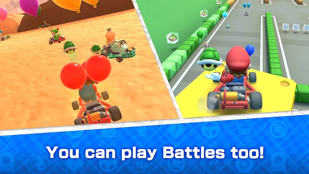 Mario Kart Tour (Марио Карт Тур) МОД/Взлом [Бесконечные деньги, Монеты и Мега MOD] Screenshot 1