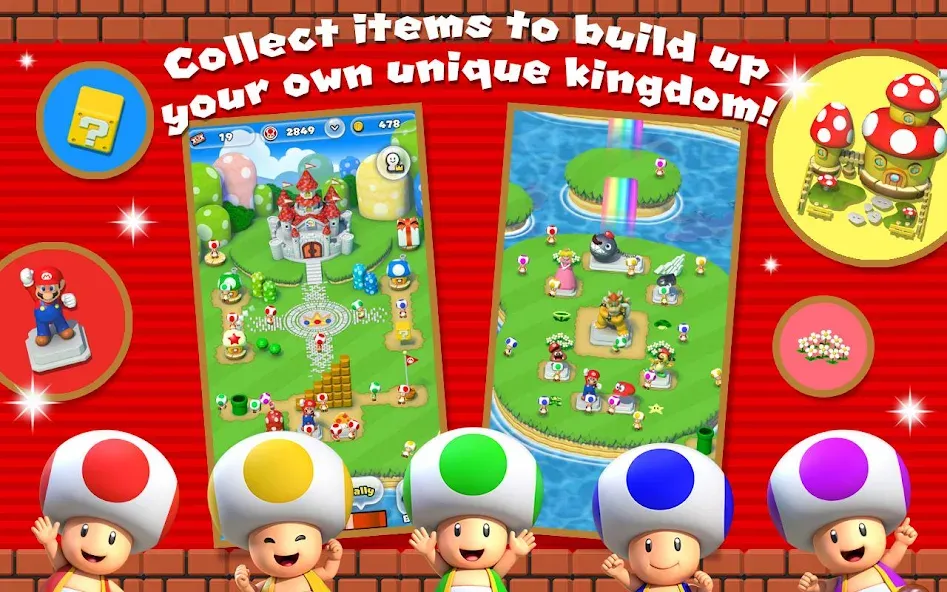 Super Mario Run (упер Марио Ран) МОД/Взлом [Бесконечные деньги, Монеты и Мега MOD] Screenshot 5