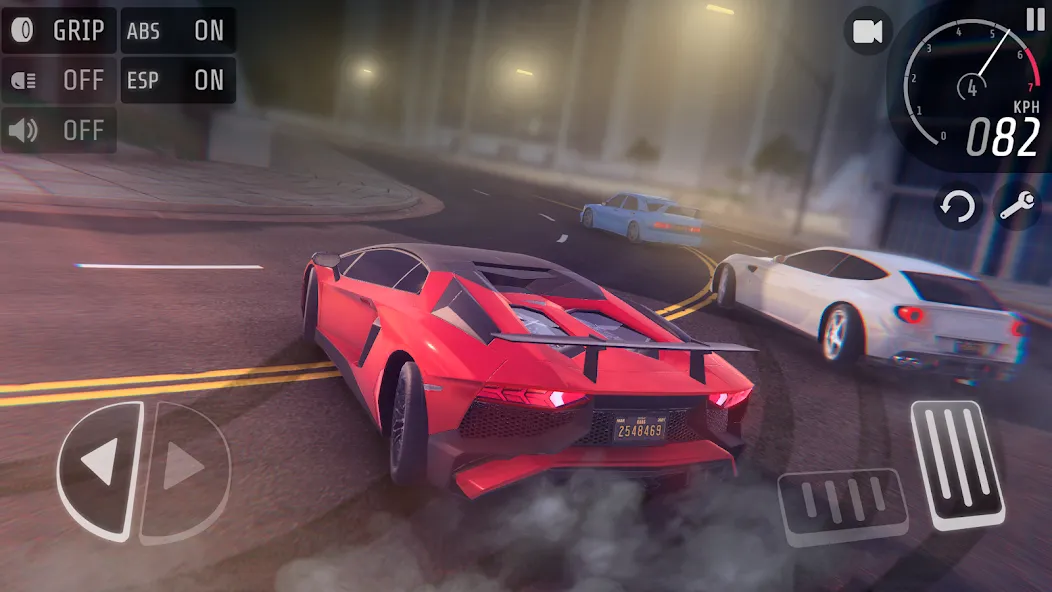 NS2 car racing game МОД/Взлом [Все открыто, Дополнительные деньги и Меню MOD] Screenshot 2