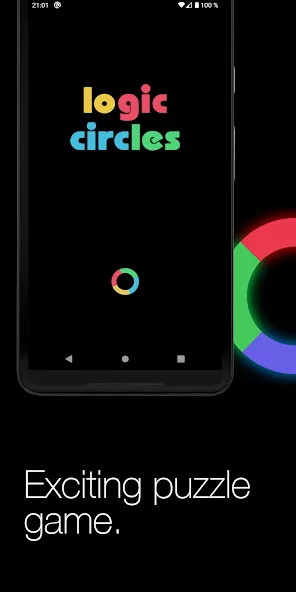Logic circles. Puzzle game. МОД/Взлом [Деньги, Монеты и Меню MOD] Screenshot 1