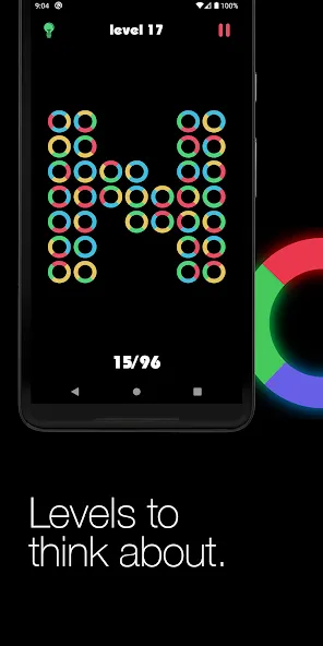 Logic circles. Puzzle game. МОД/Взлом [Деньги, Монеты и Меню MOD] Screenshot 3