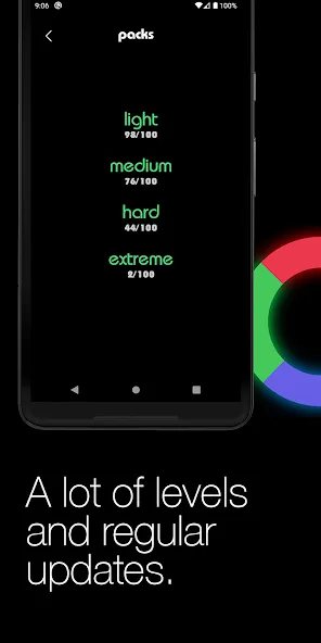 Logic circles. Puzzle game. МОД/Взлом [Деньги, Монеты и Меню MOD] Screenshot 5