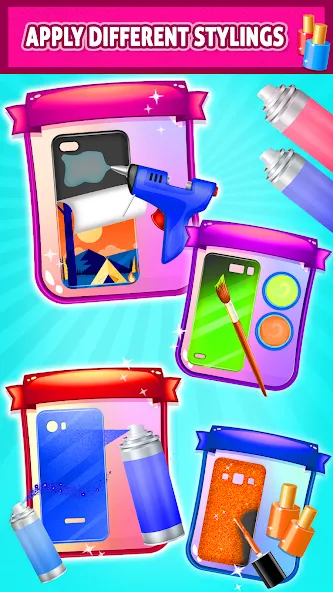 Mobile Phone Case DIY МОД/Взлом [Много денег, Монет и Все открыто] Screenshot 2