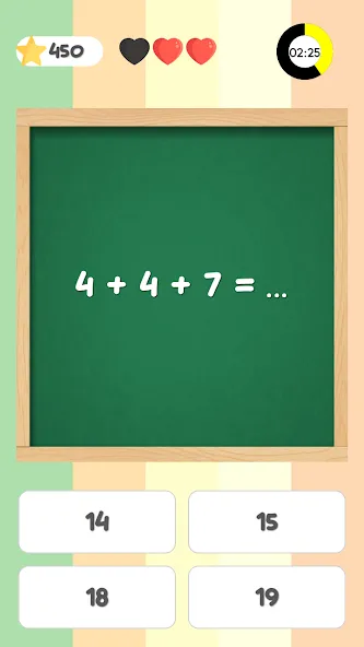 Math Quiz МОД/Взлом [Все открыто, Дополнительные деньги и Меню MOD] Screenshot 3