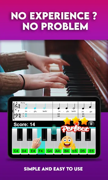 Real Piano Teacher МОД/Взлом [Бесконечные деньги, Монеты и Мега MOD] Screenshot 1