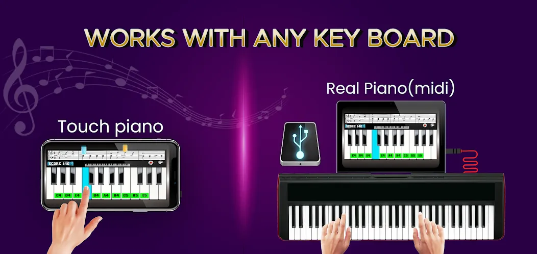 Real Piano Teacher МОД/Взлом [Бесконечные деньги, Монеты и Мега MOD] Screenshot 5
