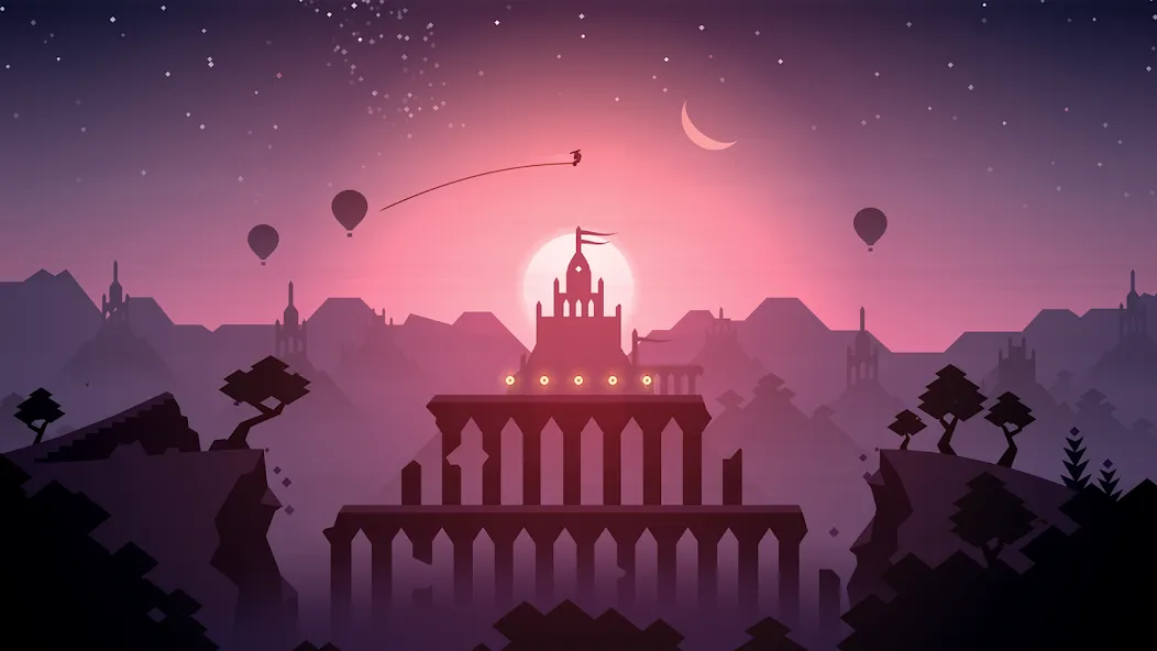 Alto's Odyssey МОД/Взлом [Меню, Бесконечные монеты и Открытые уровни] Screenshot 1