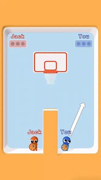 Basket Battle (БаскетБатл) МОД/Взлом [Все открыто, Дополнительные деньги и Меню MOD] Screenshot 1