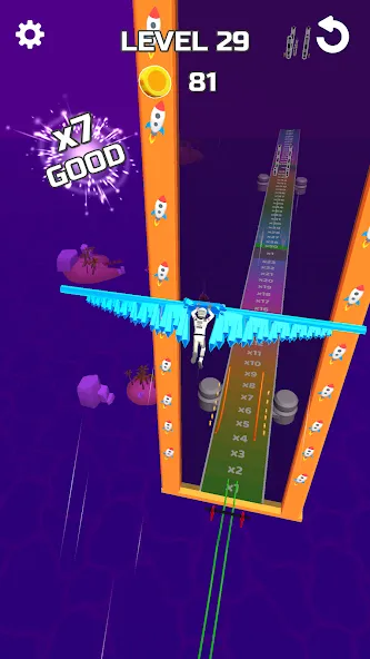 Stunt Rails (тант Рэйлз) МОД/Взлом [Деньги, Монеты и Меню MOD] Screenshot 4