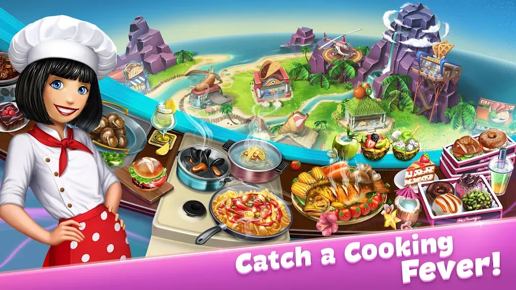 Cooking Fever: Restaurant Game МОД/Взлом [Много денег, Монет и Все открыто] Screenshot 5