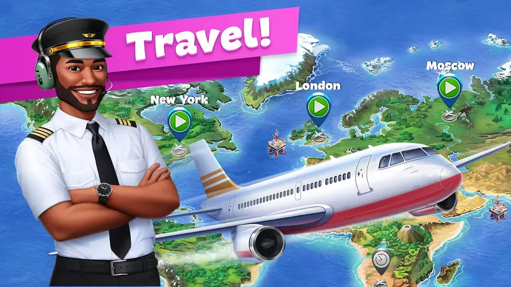 Airplane Chefs - Cooking Game (Эйрплейн Чефз) МОД/Взлом [Деньги, Монеты и Меню MOD] Screenshot 2