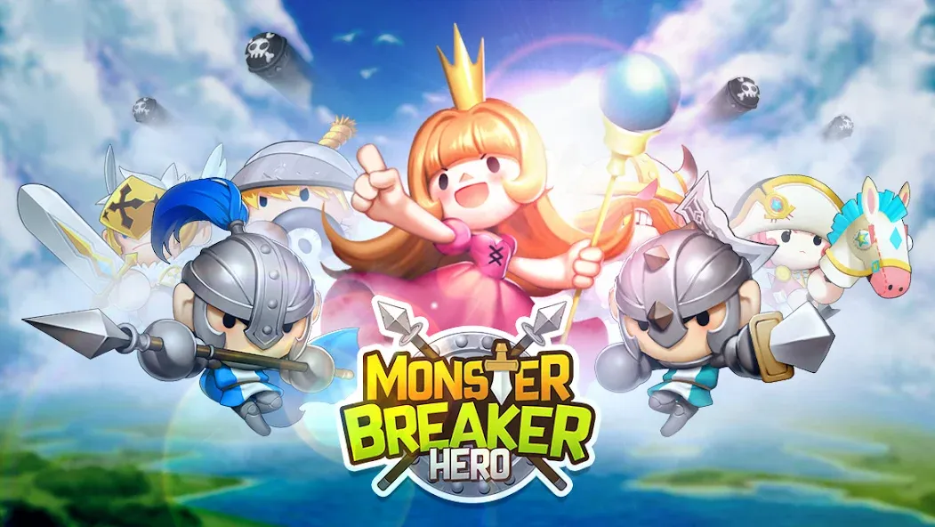 Monster Breaker Hero (Монстер Брейкер Герой) МОД/Взлом [Бесконечные деньги, Монеты и Мега MOD] Screenshot 1