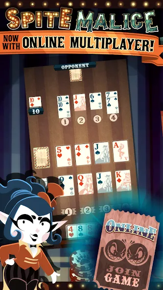 Spite & Malice МОД/Взлом [Много денег, Монет и Все открыто] Screenshot 1