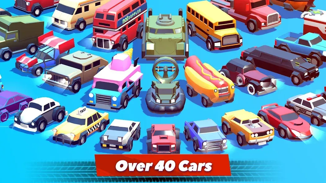 Crash of Cars (Краш оф Карс) МОД/Взлом [Все открыто, Дополнительные деньги и Меню MOD] Screenshot 4