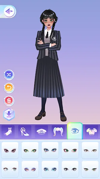 YoYa: Dress Up Fashion Girl (ЙоЯ) МОД/Взлом [Все открыто, Дополнительные деньги и Меню MOD] Screenshot 1