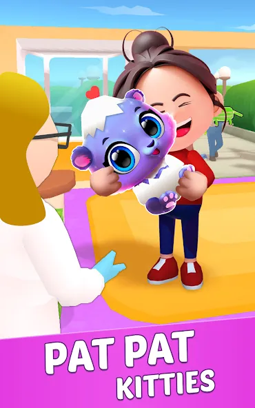 Cute Animals: Pet Doctor (Мрдж Кьют Энималс) МОД/Взлом [Много денег, Монет и Все открыто] Screenshot 1