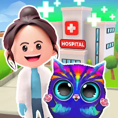Скачать Cute Animals: Pet Doctor взлом на много денег и без рекламы на телефон