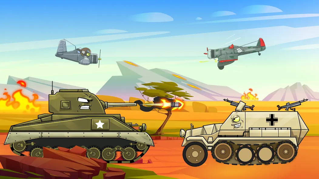Merge Master Tanks: Tank wars (Мерж Танки) МОД/Взлом [Много монет, Открытые уровни и Мега MOD] Screenshot 4