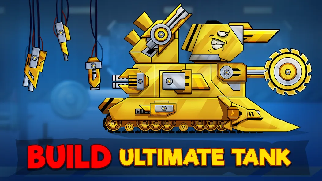 Tanks Arena io: Craft & Combat (Танки Арена ио) МОД/Взлом [Много денег, Монет и Все открыто] Screenshot 2