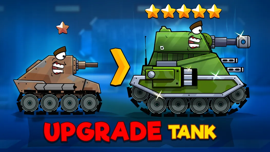 Tanks Arena io: Craft & Combat (Танки Арена ио) МОД/Взлом [Много денег, Монет и Все открыто] Screenshot 4