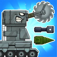 Скачать Взломанная Tanks Arena io: Craft & Combat на Андроид с мод меню (много денег)