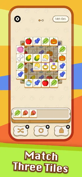 Doggo Go - Meme, Match 3 Tiles (Догго Го) МОД/Взлом [Все открыто, Дополнительные деньги и Меню MOD] Screenshot 3