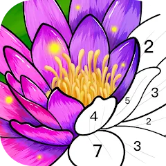 Скачать Color Time - Paint by Number Взлом (Много денег и без рекламы) на Android